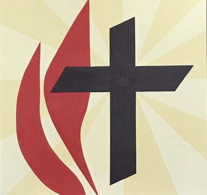 Flame and Cross